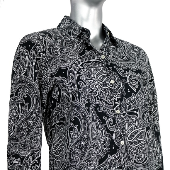 Lauren Ralph Lauren Tops - Lauren Paisley No-Iron Button Down